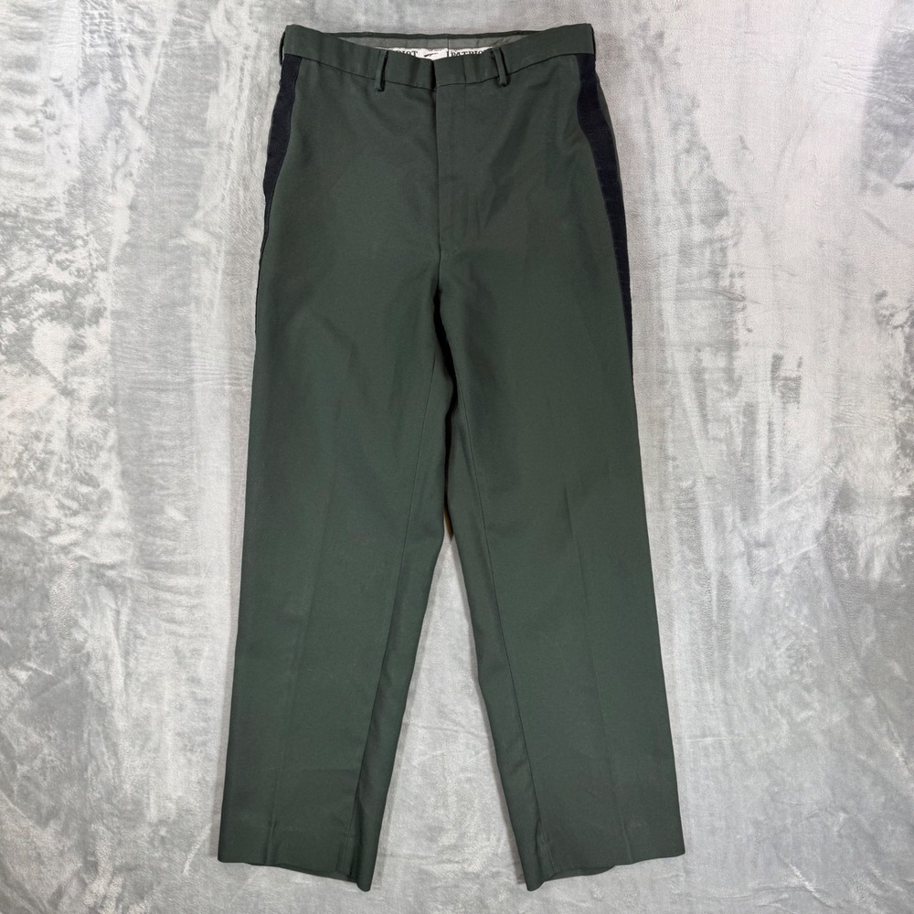 Vintage‎ Patriot Military Dress Trousers Men's Size 30x32 Forest Green